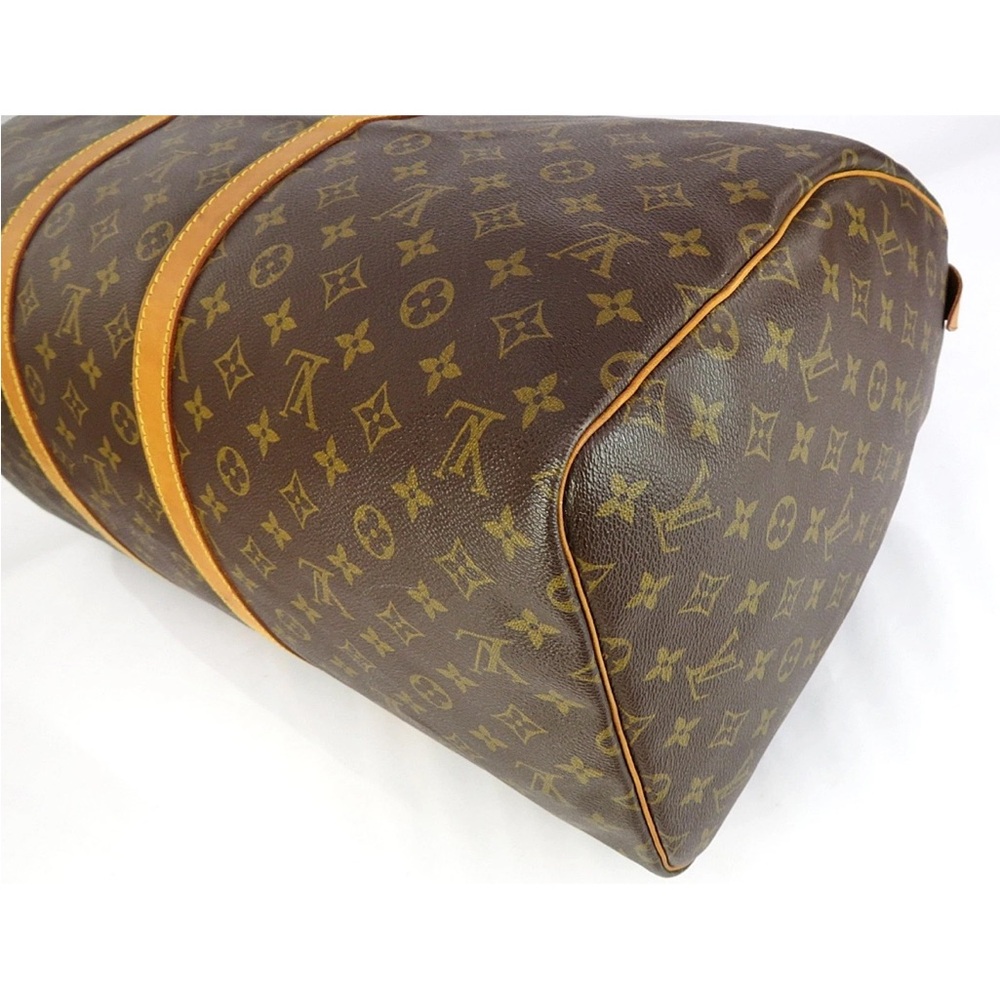 Louis Vuitton Brown Monogram Duffel Bag - Picture 9 of 16